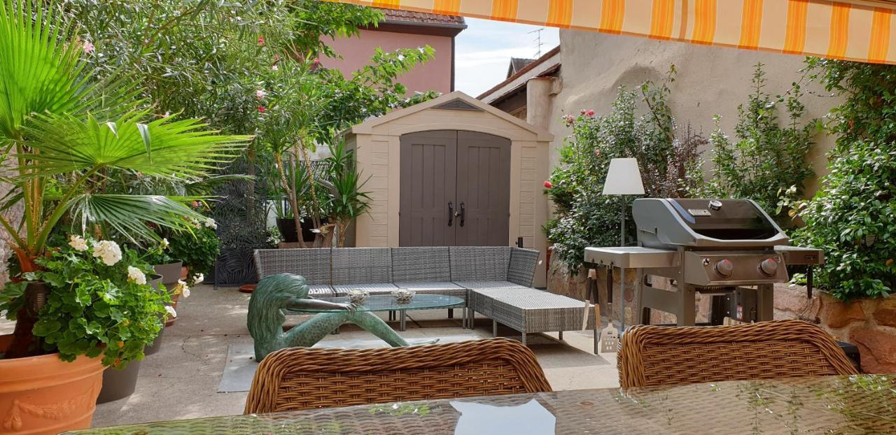 Chez Laurette A Bergheim Apartment ภายนอก รูปภาพ